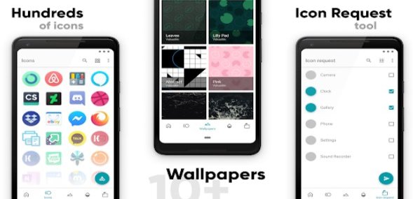Gameplay screenshot from candycons unwrapped icon pack for Android