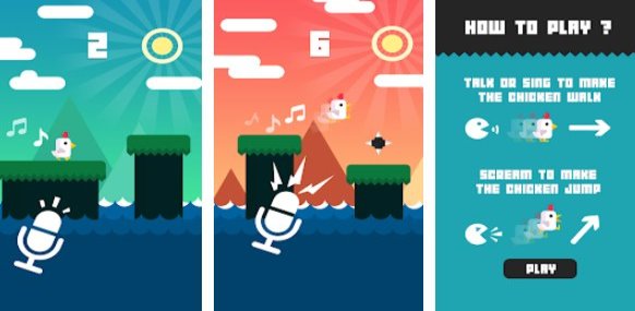 Gameplay screenshot from chicken scream for Android