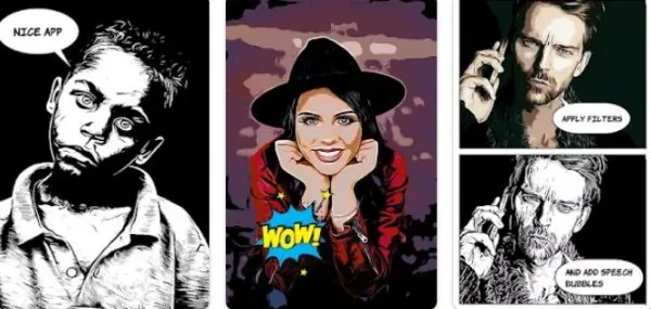 Gameplay screenshot from comics and cartoon maker for Android