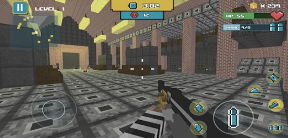 Gameplay screenshot from cops vs robbers jailbreak for Android