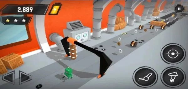 Gameplay screenshot from crashbots for Android