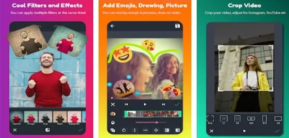 Gameplay screenshot from androvid pro video editor for Android