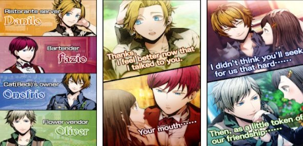 Gameplay screenshot from arcana famiglia collezione for Android