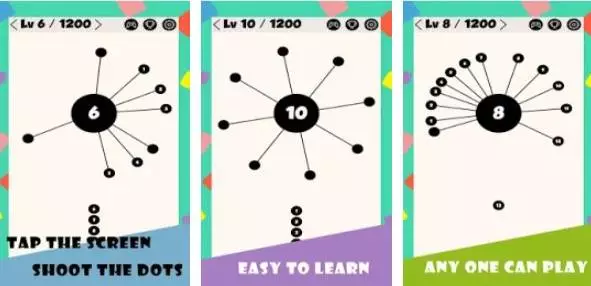 Gameplay screenshot from arrow now with 1200 levels for Android