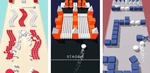 Gameplay screenshot from color bump 3d for Android
