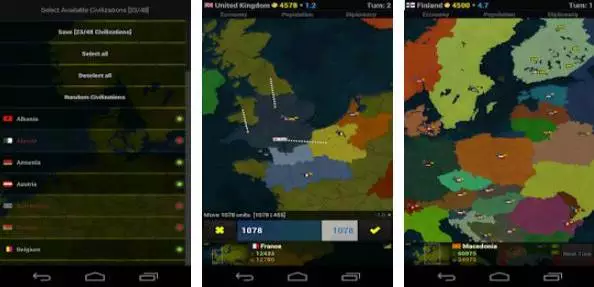 Gameplay screenshot from age of civilizations europe for Android