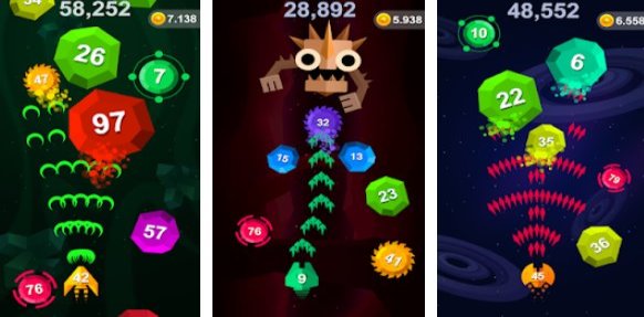 Gameplay screenshot from ball shooter for Android