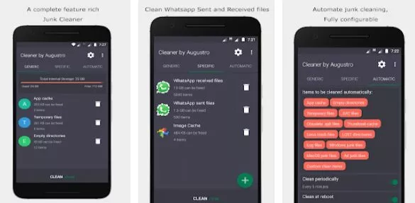 Gameplay screenshot from cleaner by augustro for Android