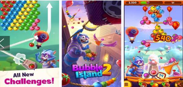 bubble island 2 pop shooter