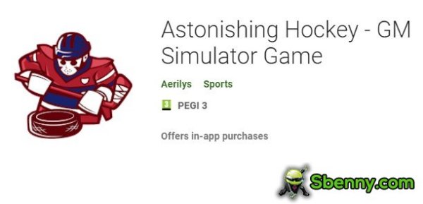 astonishing hockey gm simulator game