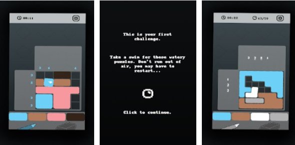 Gameplay screenshot from challenge picross for Android