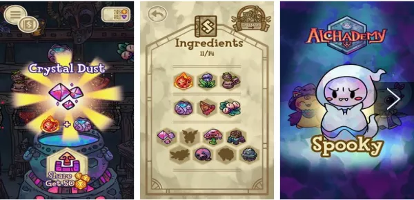 Gameplay screenshot from alchademy for Android
