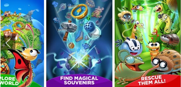 Gameplay screenshot from best fiends forever for Android