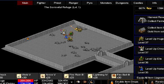 Gameplay screenshot from clickpocalypse ii for Android