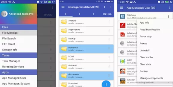 Gameplay screenshot from advanced tools pro for Android