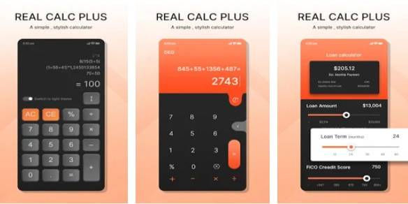 Gameplay screenshot from calculator pro scientific equation solver 2020 for Android