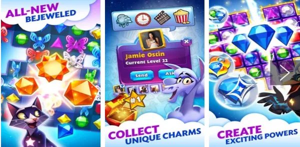 Gameplay screenshot from bejeweled stars for Android