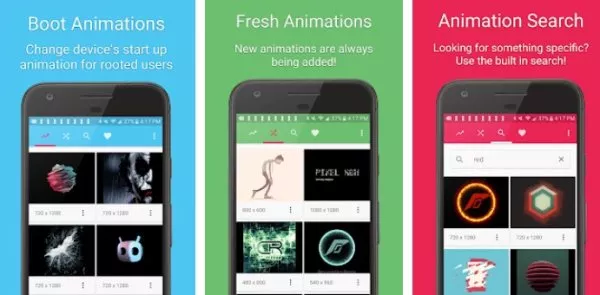 Gameplay screenshot from boot animations for superuser for Android