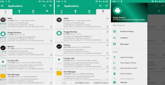 Gameplay screenshot from alpha backup pro for Android