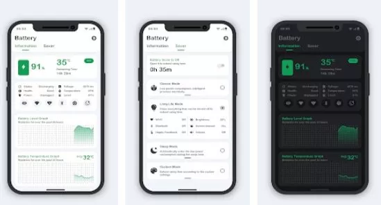 Gameplay screenshot from battery manager saver for Android