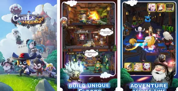 Gameplay screenshot from castle of legends for Android