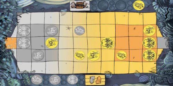 Gameplay screenshot from aquatika duel for Android