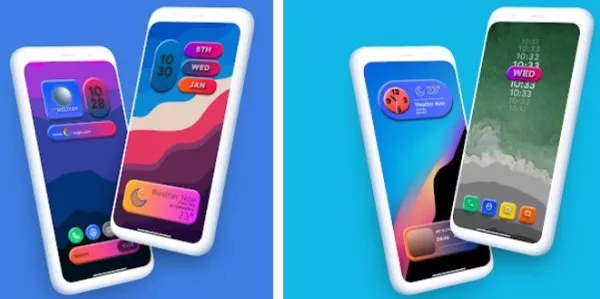 Gameplay screenshot from candy 12 kwgt for Android