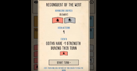 Gameplay screenshot from constantinople board game for Android