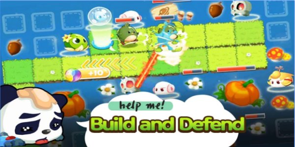 Gameplay screenshot from ailu defense for Android