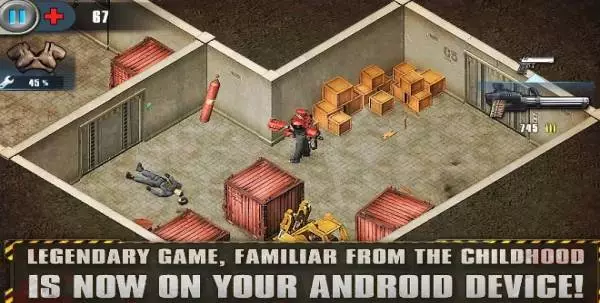 Gameplay screenshot from alien shooter free for Android