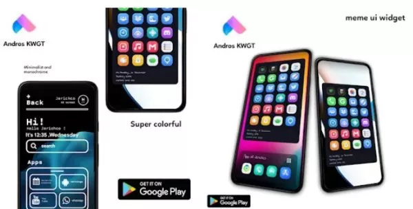 Gameplay screenshot from andros kwgt for Android