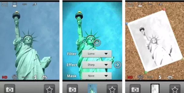 Gameplay screenshot from camera illusion pro for Android