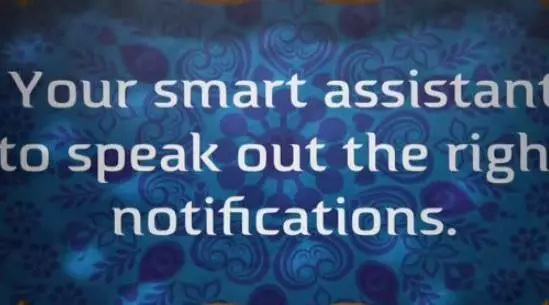 Gameplay screenshot from audify notifications reader for Android