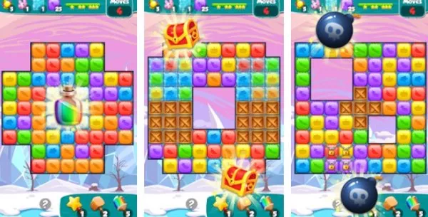 Gameplay screenshot from block puzzle cubes for Android