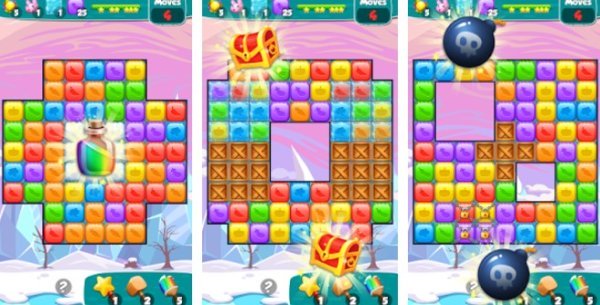Gameplay screenshot from block puzzle cubes for Android
