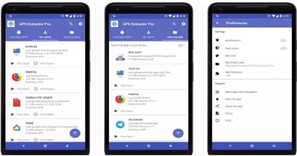 Gameplay screenshot from apk extractor pro for Android