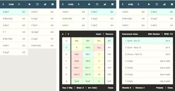 Gameplay screenshot from chordbot for Android