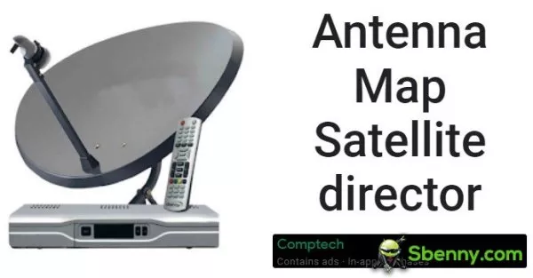 antenna map satellite director