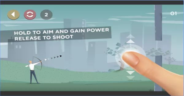 Gameplay screenshot from arrow science for Android