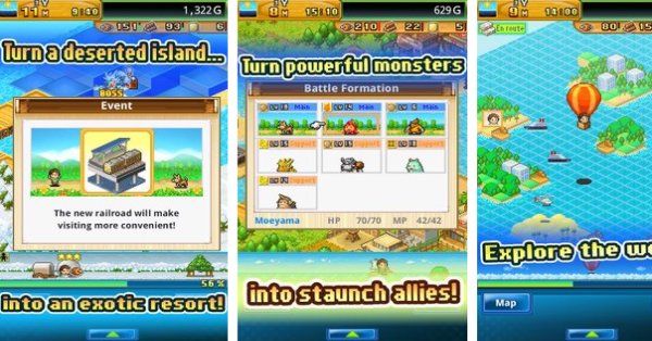 Gameplay screenshot from beastie bay for Android