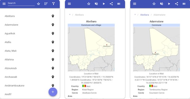 communes of mali APK Android