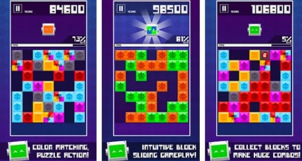 Gameplay screenshot from blitz block robo for Android