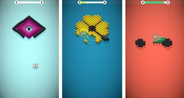 Gameplay screenshot from balloons art for Android