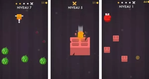 Gameplay screenshot from bricky breaker for Android