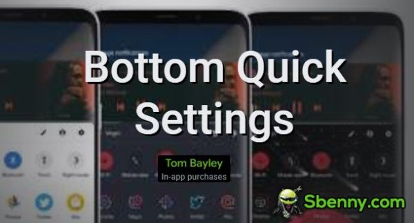bottom quick settings