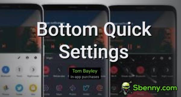 bottom quick settings