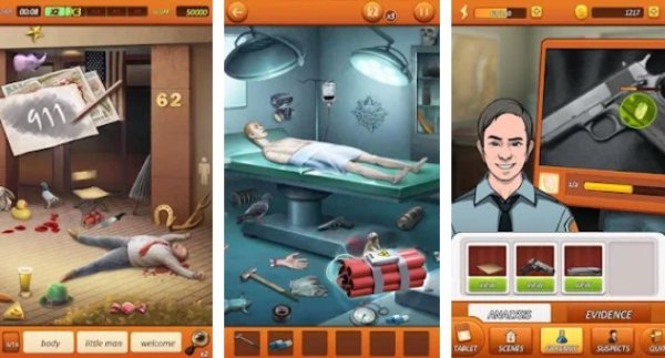 Gameplay screenshot from crime files for Android