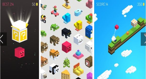 Gameplay screenshot from burger jump journey for Android