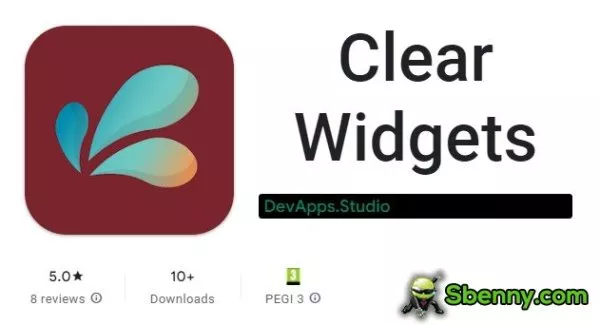 clear widgets