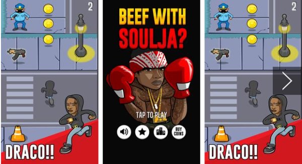 Gameplay screenshot from beef with soulja for Android